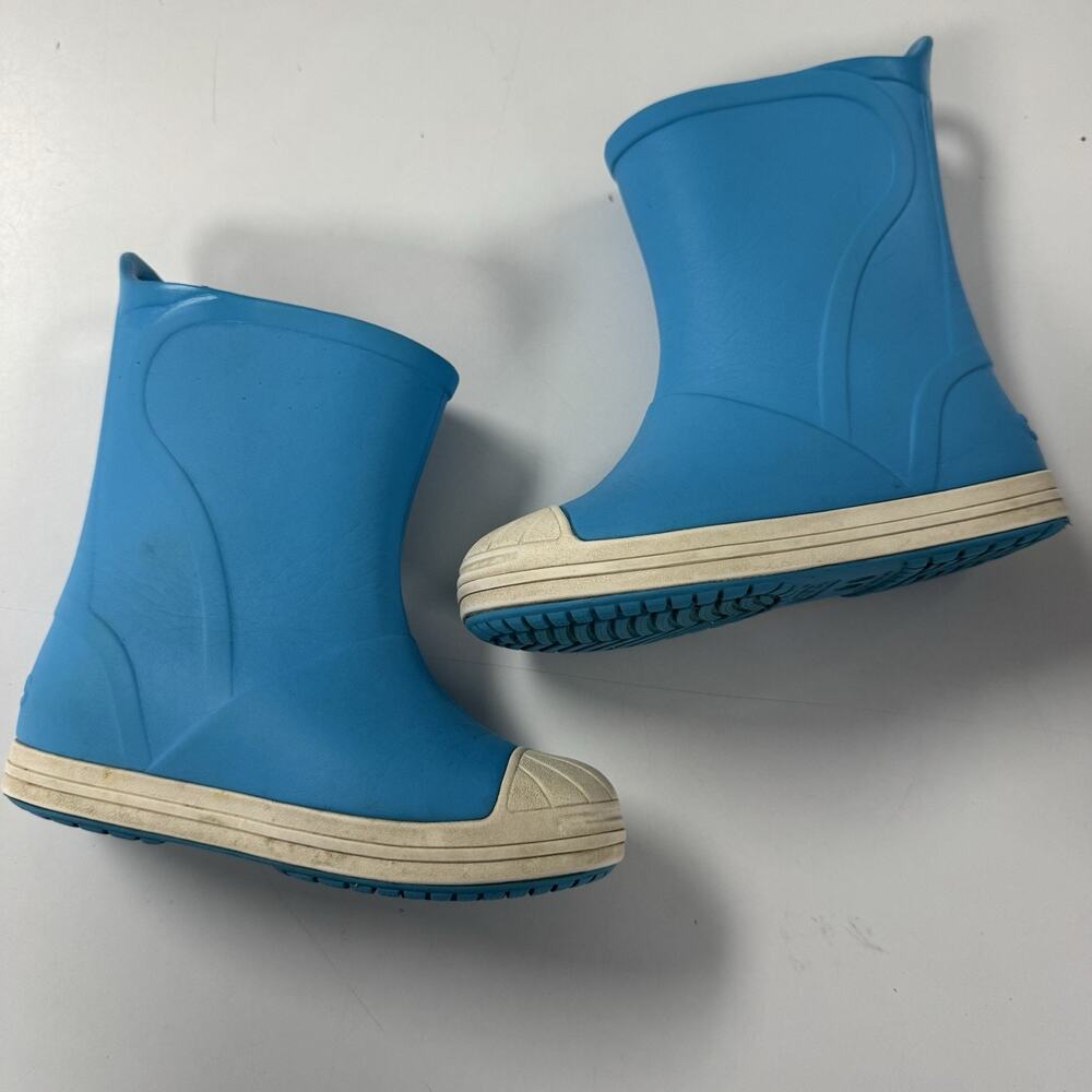 Crocs Kids Blue Rainboots Size C10 Childrens Size 10 Toddler